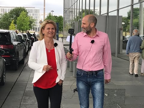 Marathon mit der Politik - Interview mit Sabine Poschmann